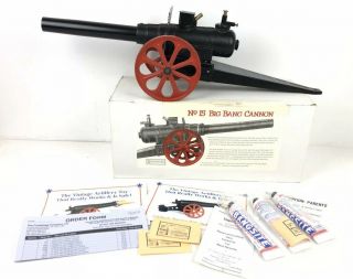 Big Bang 15fc 25 " Cast Iron Cannon Conestoga Ready To Shoot Toy
