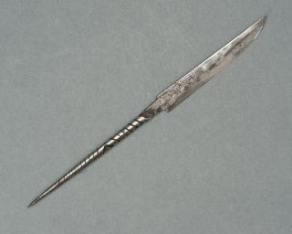 Kogatana Or Yajiri Antique Japanese Short Sword Knife Koshirae Tanto Kozuka