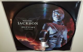 Michael Jackson History Continues (2018) Picture Disc Vinyl Lp