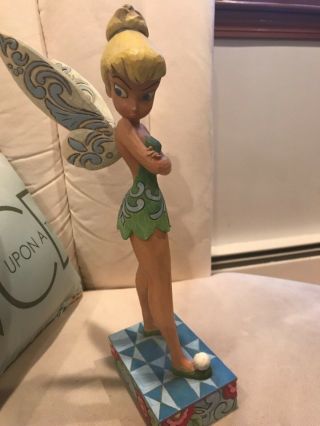 Jim Shore Disney Traditions By Enesco Pouty Pixie Tinker Bell Figurine
