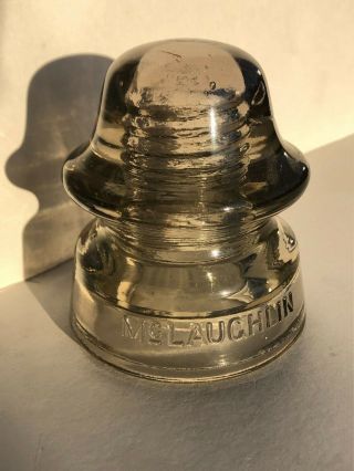 Mclaughlin Glass Insulator Cd 164 Off Clear