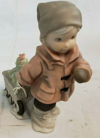 Kim Anderson Pretty As A Picture Bringing You Christmas Cheer Figurine 1996