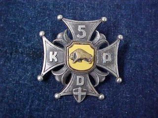 Polish Poland Cap Badge 5th Kresowa Infantry Division