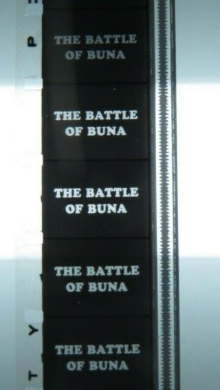 WW2 16mm Army Restricted Film 66 - The Battle of Buna - Australia & Guinea 3