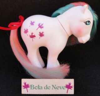 My Little Pony Vintage Brazil 1984 Bola De Neve