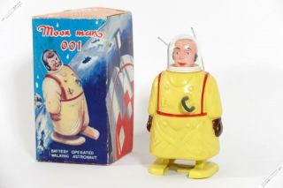 Ok Toys Horikawa Moon Man 001 Astronaut Robot Tin Japan Hk Vintage Space Toy
