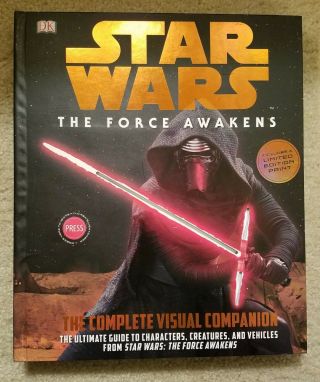Star Wars The Force Awakens Complete Visual Dictionary Hardcover Book Dk