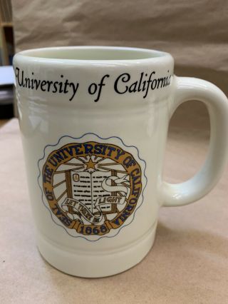 Vintage University Of California Berkeley Beer Stein Mug Nassau China Co