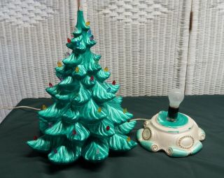 Atlantic Mold 19 Inch Green Ceramic Christmas Tree