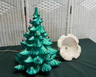 Atlantic Mold 19 Inch Green Ceramic Christmas Tree 3