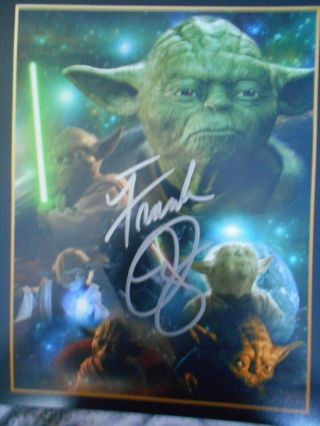 Star Wars -  Frank Oz  8 X 10 Autograph W/loa