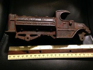 Very Early Cast Iron Champion Gas And Motor Oil Toy Truck Not Sign