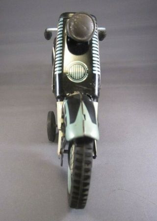 HARLEY DAVIDSON TIN TOY MOTORCYCLE 1959 TN NOMURA with FRICTION PISTON ACTION 3