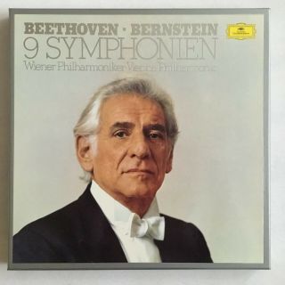 Beethoven Complete 9 Symphonies Leonard Bernstein Vpo 8lp Dgg 2740 216 Stereo