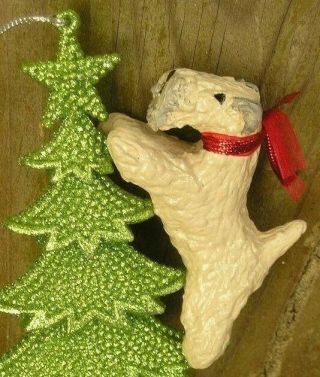 Soft Coated Wheaten Terrier Christmas Tree Ornament