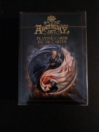 Alchemy 1977 England Gothic Art Angels Demons Fantasy Playing Cards Rare
