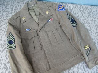 Wwii Us Enlisted Far East Air Force Command Tunic Dfc