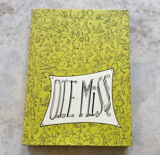 1954 University Of Mississippi Ole Miss Yearbook Oxford Ms