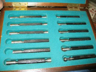 Vintage.  45 Cal U.  S.  Govt Insp Gages Us Army Calibration Tools In Wood Box