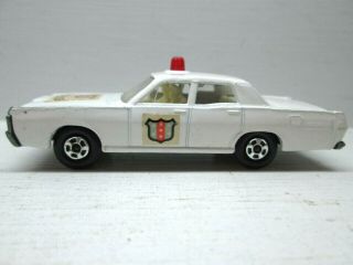 Vintage Matchbox Mercury Police Car Superfast Thin Wheels Lesney Englandl,  Wow 3
