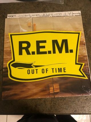 R.  E.  M.  (rem) Out Of Time 1st Pressing