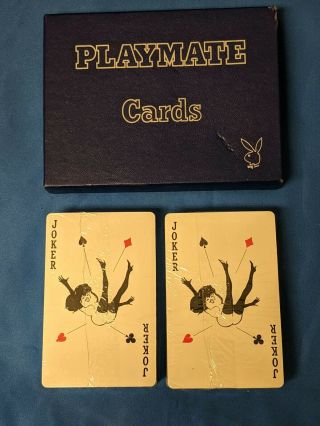 Playboy Playmate Playing Cards 1986 (2x Complete Decks) Decks MIB. 2