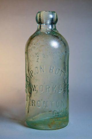 Champion Bottling Ironton Ohio Hutchinson Bottle