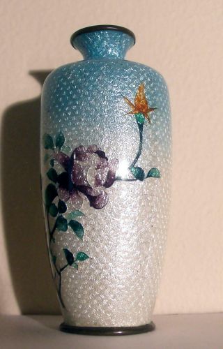 Antique Japanese Ginbari Vase Signed