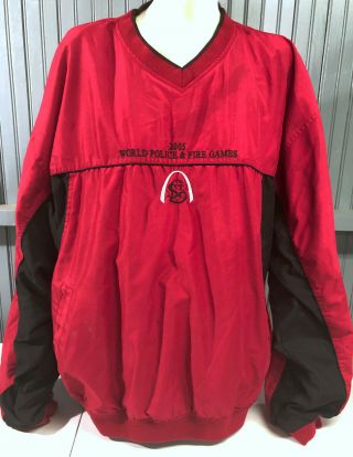 St.  Louis Police And Fire Department Games 2005 Xxl Heavy Pullover Top Jacket