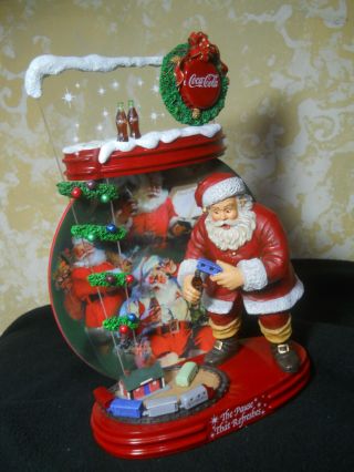 2004 Bradford Exchange Coca - Cola Holiday Memories - 3rd Issue - Plate/diorama -