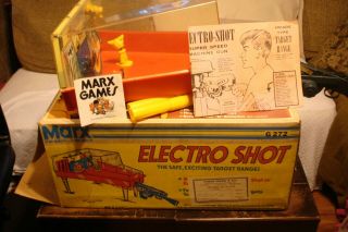 Marx Electro Shot Shooting Gallery Arcade Game Complete And Instruction