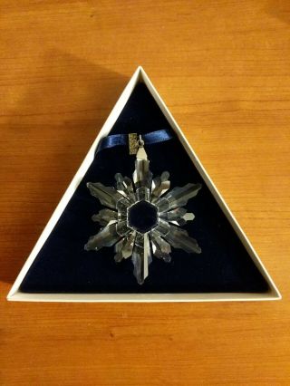 1998 Swarovski Crystal Christmas Snowflake Ornament