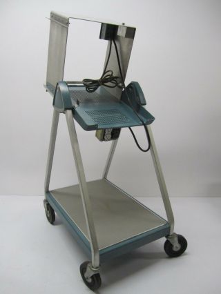 Vtg Tektronix Type 202 Scope Mobile Model A Portable Oscilloscope Lab Cart