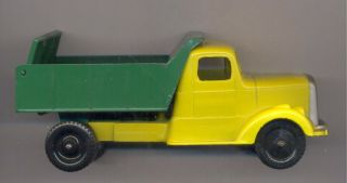 Vintage Tootsie Toy Metal Dump Truck Mack L 1950 