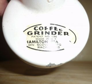 Vintage Hamilton Beach Coffee Grinder Attachment