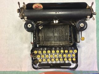 Antique Corona Model 3 Portable Folding Typewriter 1917 Patent Date No Case