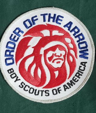 Boy Scout Order Of The Arrow Chenille Jacket Patch Mgm 7186w