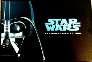 Star Wars Trilogy Thx Widescreen Vhs Collector 