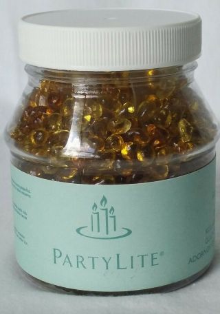 Partylite Gold Dazzle Beads Decorative Fillers Retired P8724