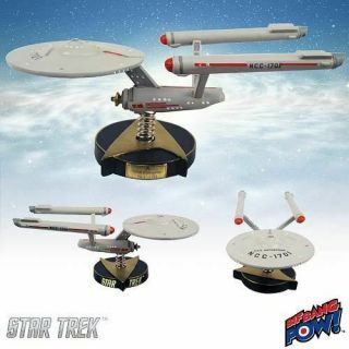 Star Trek The Series U.  S.  S.  Enterprise Ncc - 1701 Bobble Ship