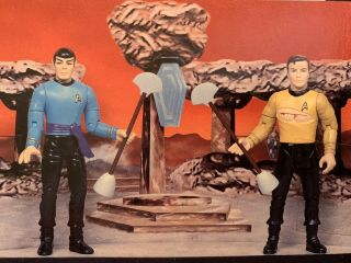 Rare Playmates Star Trek Kirk Vs.  Spock As Seen In “amok Time.  ”