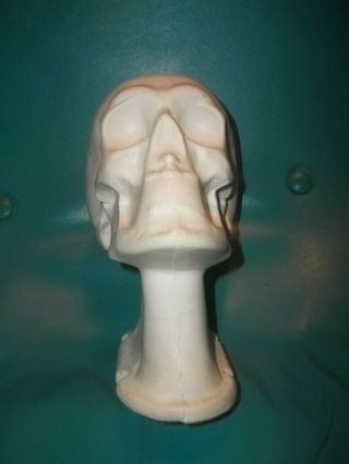 Vintage Mortician Embalming Reconstruction Skull Mortuary Science Funeral Death