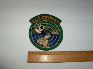 Wwii Ww2 Or Vietnam War Era U.  S.  S.  Outpost Penguin Military Patch
