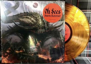 Thee Oh Sees Smote Reverser 2x Yellow/orange Vinyl Lp Record & Mp3 Ocs