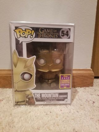 Funko Pop Sdcc Game Of Thrones The Mountain