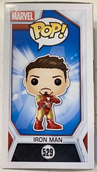 Funko POP MARVEL IRON MAN WITH INFINITY GAUNTLET 2019 NYCC Shared Excl IN HAND 2