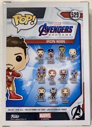 Funko POP MARVEL IRON MAN WITH INFINITY GAUNTLET 2019 NYCC Shared Excl IN HAND 3