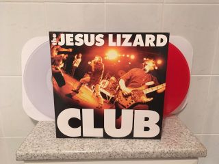 Jesus Lizard Club Vinyl Lp Record Clear/red Ltd 200 Copies Mail Order Version