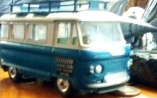 Vintage Corgi Toys Commer Bus 2500 Series - Samuelson Film Service Ltd Die Cast