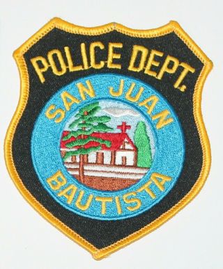 Defunct San Juan Bautista Police Dept San Benito County California Mission City